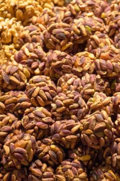 Cleared Pistachio without shells ready to eat Foto stock