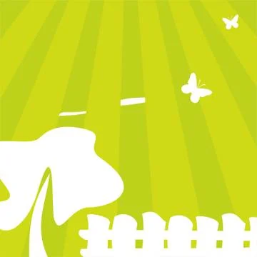 Clearing Illustrazione stock