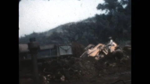 Clearing the Lot 1954 Stock Footage 236512494