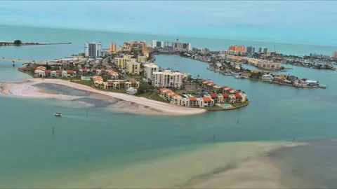 CLEARWATER BEACH BRIDGE Video stock 299834606