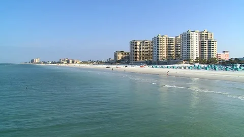 Clearwater Beach Florida Video stock 70841336