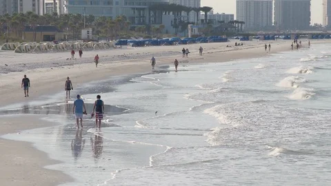 Clearwater Beach Stock Footage 102264074