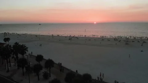 Clearwater Beach Stock Footage 143740895