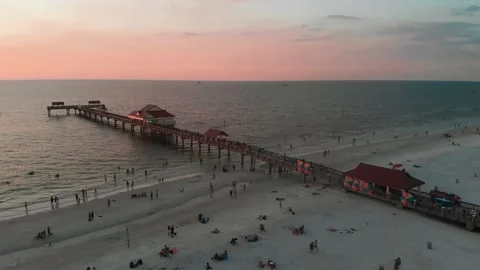 Clearwater Beach Stock Footage 143740990