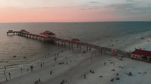 Clearwater Beach Video stock 143741091