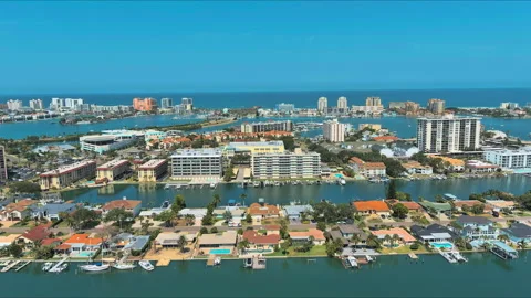 CLEARWATER BEACH Video stock 299836746