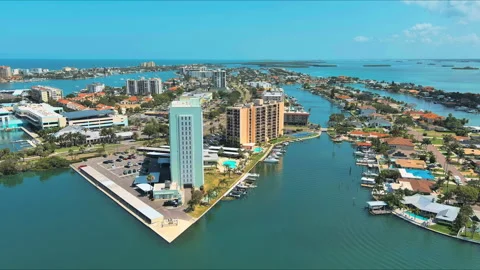 CLEARWATER BEACH Video stock 299842221