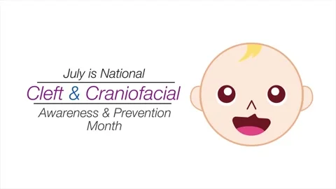 CLEFT AND CRANIOFACIAL MONTH Stock Footage 133708551