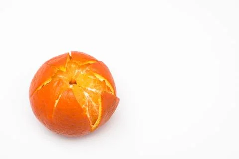 Clementine cut Stock Photos