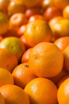 Clementines closeup Stock Photos