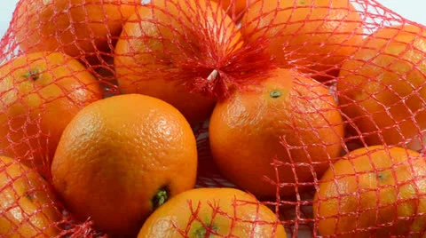 Clementines in the network Stock Footage 22515138