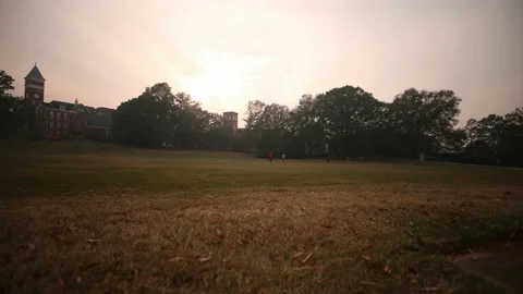 Clemson University Campus Fall Timelapse 4K Stock-Footage 137555708