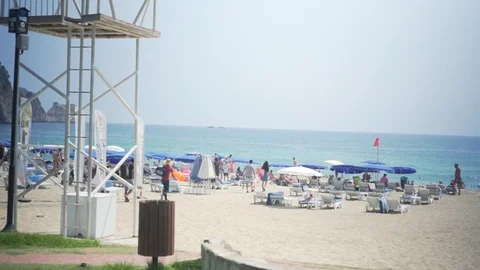 Cleopatra Beach, Alanya Stock Footage 101770202