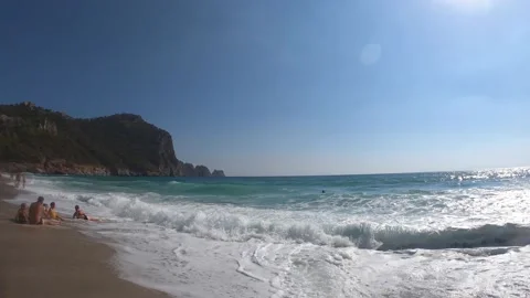 Cleopatra Beach Stock Footage 161259089