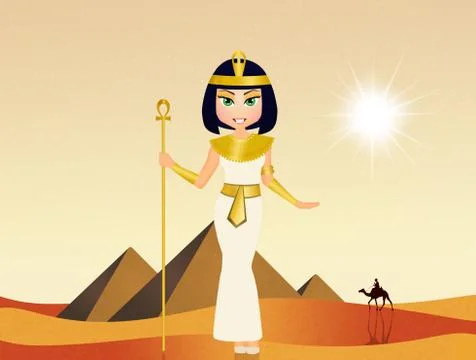 Cleopatra Stock Illustration