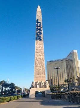 Cleopatra's Needle replica Stock Photos