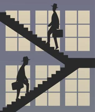 Clerk workdays 스톡 일러스트