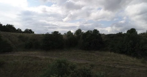 Clermont-Ferrand Drone view Stock Footage 125997433