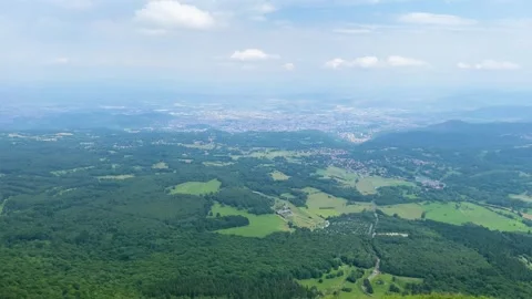 Clermont Ferrand view Stock Footage 279417363