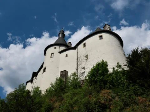 Clervaux castle in Luxembourg Stock Photos