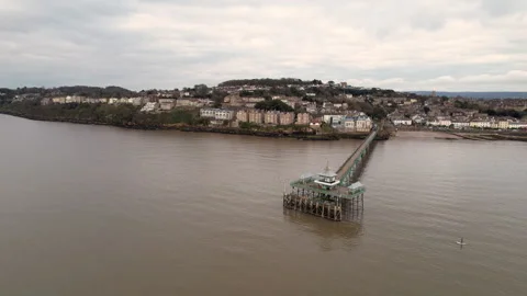 Clevedon Pier Stock Footage 269409938