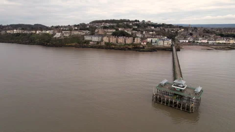 Clevedon Pier Stock Footage 269410686
