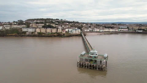 Clevedon Pier Stock Footage 269416181