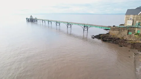 Clevedon Pier Stock Footage 269417036