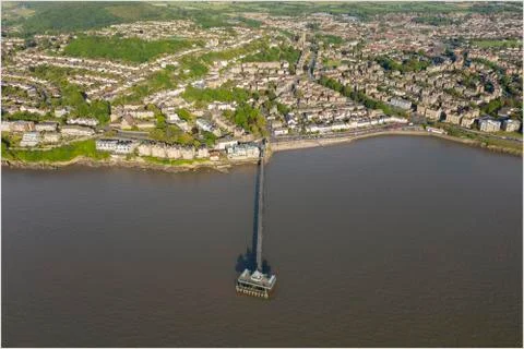 Clevedon pier 写真素材