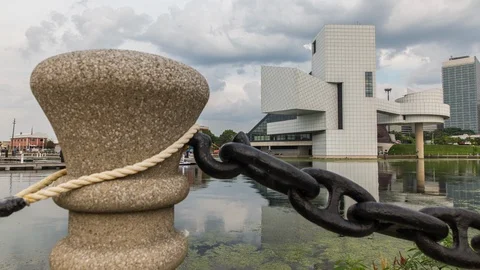 Cleveland Skyline Timelapse Vidéo 97242559