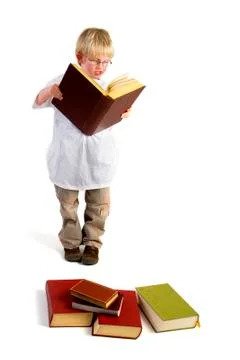 Clever boy Stock Photos