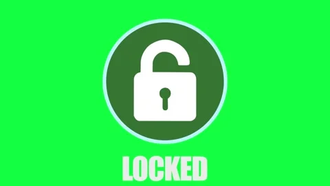 Clever motion graphic element of a circular system security logo with Stock Footage 155966004