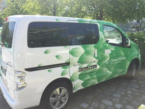 Clever Shuttle van Stock Photos