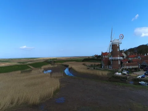 Cley next the Sea Stock Footage 74701121