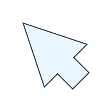 Click arrow pointer Stock Illustration