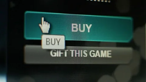 Click Button Buy Stock Footage 72404048
