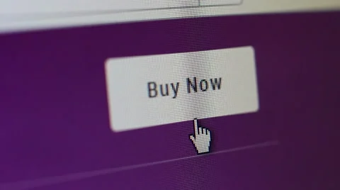 Click Button Buy Now Stock Footage 60630622