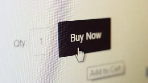 Click Button Buy Now Stock Footage 72404112