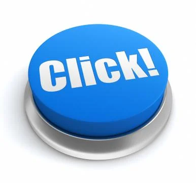 Click button concept  3d illustration Stock Illustration