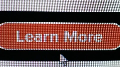 Click Button Learn More 스톡 동영상 81734697
