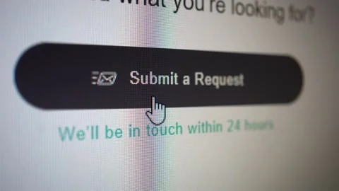 Click Button Sumbit a Request Stock Footage 131381271