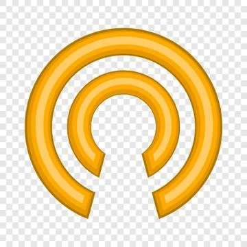 Click cursor icon, cartoon style Ilustración de archivo