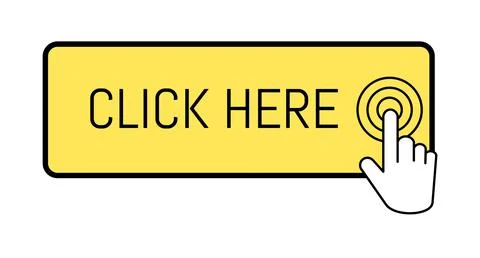 Click here action button with mouse click symbol 스톡 일러스트