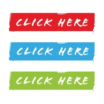 Click Here Action to call button set Stock Illustration