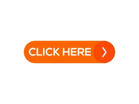 Click here button with arrow clicking icon 스톡 일러스트