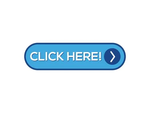 Click here button with arrow icons 스톡 일러스트