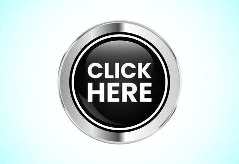 Click here button design illustration, Clicking icon suitable for mobile ap.. Stock Illustration