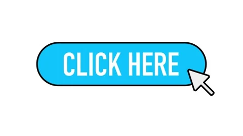 Click here button with hand pointer clicking. Motion graphics. Video stock 153489263
