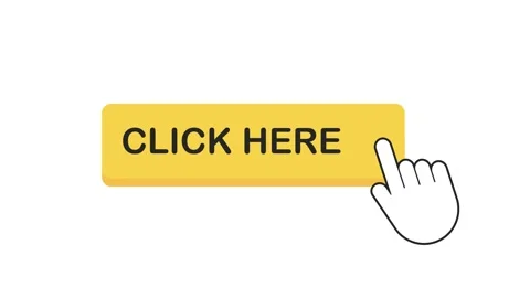 Click here button with hand pointer clicking. Motion graphics. Stock Footage 158893787