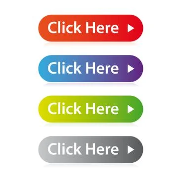 Click here button set Stock Illustration